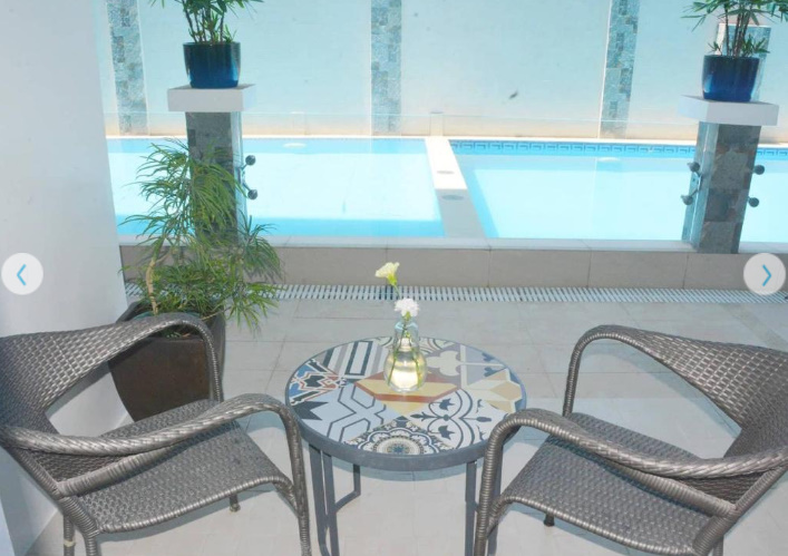 Lobby At Commander Suites HOtel